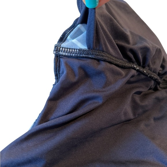 Tommy Hilfiger Navy White Striped Halter UPF Tankini Top Size Small NEW Sailor - Picture 12 of 14